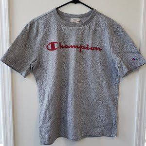 Champion Heritage Athletic Apparel tee. Men's Medium. Heather Grey. Men's M.